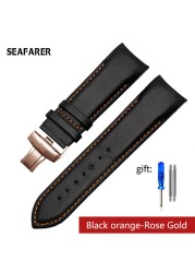 Genuine Calfskin Watchband Watch Band Strap for Tissot Couturier T035 T035617 627 T035439 Watch Band 22/23/24mm Brush Buckle