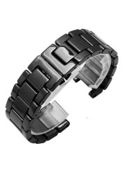 High quality ceramic bracelet for GC watches, ceramic serrated bracelet, fashion