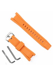 Rubber Watchband for Casio G Shock GST Series GST-210/W300/400G/B100 Waterproof Silicone Watch Band Men Straps Accessories 26*14