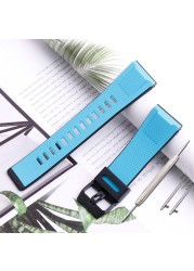 24mm Resin Strap Men's Pin Buckle Watch Accessories for Casio GA2000 PRG-600 PRW-6600PRG-650 Sports Waterproof Wristband Ladies