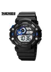 SKMEI Brand Sport Watch Men's Watches Stopwatch Waterproof Men Wristwatches Relogio Masculino Led Light Multifunctional Watches