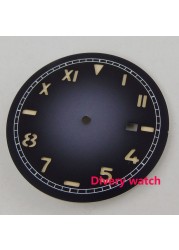 Fit for Miyota 8215 DG2813 ST1612 Movement 36mm Watch Dial Gradient Color Luminous 3 Hour Date for Automatic Men's Watch