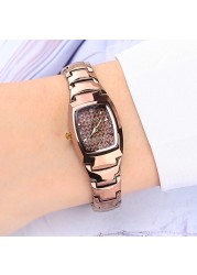 Luxury Crystal Women's Wristwatches Top Brand Fashion Diamond Ladies Quartz Watch Steel Female Wristwatch Montre Femme Relogio