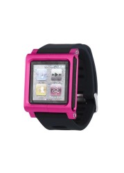 Multitouch Watch Band Kit Wrist Strap Bracelet For iPod Nano 6 6th 6g Aluminum Metal Case