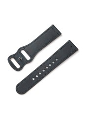 Sexingshow Men Watch Strap Shiny Skin Design Cowhide Watch Strap Genuine Leather Watchband 22mm Bracelet for Men Wrist Band