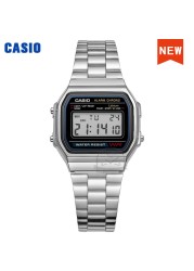 Casio Watch Gold Watch Men Top Brand Luxury LED Digital Waterproof Quartz Watch Men Sports Military Wrist Watch relogio masculino reloj hombre erkek kol saati montre homme zegarek meski часы мужские A168WG-9