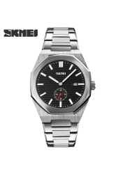 New Sport Wristwatch For Man SKMEI Top Brand Stainless Steel Waterproof Watches Men Watch Military Quartz Wristwatch Montre Homme