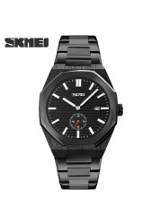 New Sport Wristwatch For Man SKMEI Top Brand Stainless Steel Waterproof Watches Men Watch Military Quartz Wristwatch Montre Homme