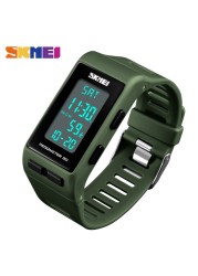 SKMEI Pedometer 3D Men Women Sport Watch Digital Calorie Wristwatches for Men Ladies Fashion Waterproof Bracelet reloj 1363