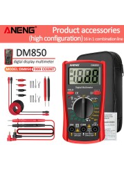 ANENG DM850 Digital Multimeter 1999 Multimeter Professional Automatic AC/DC Electricity Ammeter Meter Current Detector Tool