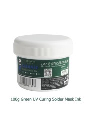 UV Mechanical Welding Mask Black, Blue, Green, Red, Yellow, White Welding Oil Coating, Prevent Corrosion