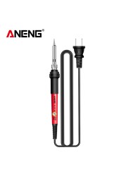 ANENG SL102 Electric Soldering Iron US/EU Plug Adjustable Temperature 220V Digital Display Portable Electric Soldering Tool