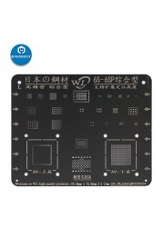 Black Steel BGA Stencil Stencil For iPhone 11 12 Pro Max XS XS MAX XR X 8P 8 7P 7 6S 6 CPU IC Chip Tin Soldering Mesh