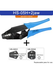 HS-05H Coaxial Cable Crimping Pliers Kit for SMA/BNC RG58, 59, 62, 174,8, 11, 188, 233 and Crimper Cutter Stripper Tools