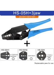 HS-05H Coaxial Cable Crimping Pliers Kit for SMA/BNC RG58, 59, 62, 174,8, 11, 188, 233 and Crimper Cutter Stripper Tools