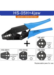 HS-05H Coaxial Cable Crimping Pliers Kit for SMA/BNC RG58, 59, 62, 174,8, 11, 188, 233 and Crimper Cutter Stripper Tools