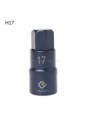 Hexagon Screwdriver Socket Multifunction Tools Drill Bit Hand Tool Socket H4 H5 H6 H7 H8 H10 H12 H14 H17 N11 19 Dropship