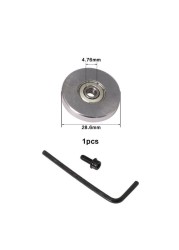 Durable steel bearing accessory kit, suitable for milling cutter heads and stem, 9 styles