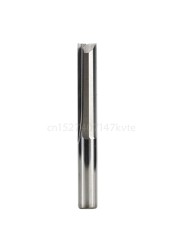 6mm Shank 2 Flute Straight End Carbide CNC Router Bit Drilling Straight Slot Milling Cutter Wood Tool