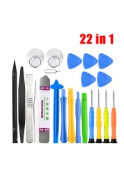 Cell Phone Repair Screwdriver Set 22 in 1 Repair Tool Kit for iPhone MacBook and PC