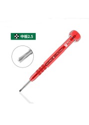 Precision Screwdriver P2 0.8 Pentalobe Y 0.6 Tri-wing 1.5 Phillips 2.5 Cross Head for iPhone Samsung Xiaomi Huwei Repair Tool