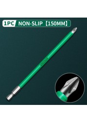 Greener Anti Slip Magnetic Impulse Head Cross High Hardness Hand Drill Bit Screw Electric Screwdriver Set 25 50 65 70 90 150mm PH2