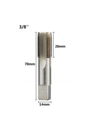 XCAN - Metal Screw Tap, Thread Tools, 1/8 1/4 3/8 1/2 3/4 1 Inch