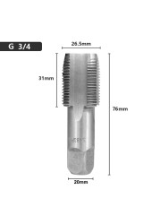 XCAN - Metal Screw Tap, Thread Tools, 1/8 1/4 3/8 1/2 3/4 1 Inch