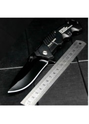 Folding Pocket Knife Tactical Survival Knife Sharp Steel Blade Outdoor Combat Hiking Hunting Knives Self Defense Camping Tools