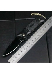 Folding Pocket Knife Tactical Survival Knife Sharp Steel Blade Outdoor Combat Hiking Hunting Knives Self Defense Camping Tools