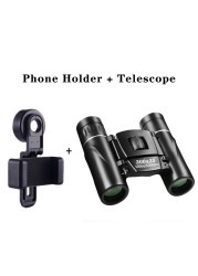 500X25 50000m Portable Zoom HD Professional Powerful Binoculars Long Range Monocular Telescope Low Night Vision Hunting Tourism