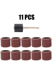 102pcs Sanding Drum Kit for Dremel with Sanding Mandarins Sanding Bands for Dremel Rotary Abrasive Tools