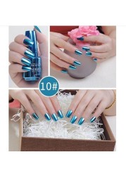 18ml BellyLady Fashion Mirror Effect Nail Polish Magic Lacquer Chrome Nail Art Lacquer Design Tools for Girls/Woman/Lady