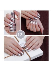 18ml BellyLady Fashion Mirror Effect Nail Polish Magic Lacquer Chrome Nail Art Lacquer Design Tools for Girls/Woman/Lady