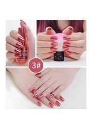 18ml BellyLady Fashion Mirror Effect Nail Polish Magic Lacquer Chrome Nail Art Lacquer Design Tools for Girls/Woman/Lady