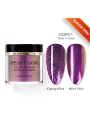 Born Pretty Dipping Nail Powder Cat Magnetic Chameleon Gradient Nail Glitter Powder Sparkle 10ml Natural Dry Dip Nails Decor