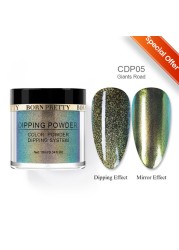 Born Pretty Dipping Nail Powder Cat Magnetic Chameleon Gradient Nail Glitter Powder Sparkle 10ml Natural Dry Dip Nails Decor