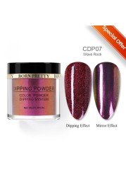 Born Pretty Dipping Nail Powder Cat Magnetic Chameleon Gradient Nail Glitter Powder Sparkle 10ml Natural Dry Dip Nails Decor