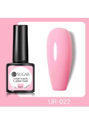 UR SUGAR 7.5ml Glitter UV Gel Polish Bling Sequins Rose Gold Silver Soak Off Manicure Nail UV Gel Polish Lacquer Base