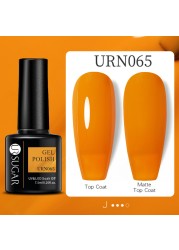 ur sugar 7.5ml luminous gel nail polish glow in the dark color semi permanent soak off uv varnish gel fluorescent nails art