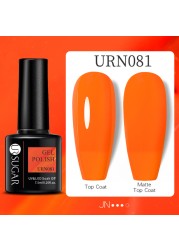 ur sugar 7.5ml luminous gel nail polish glow in the dark color semi permanent soak off uv varnish gel fluorescent nails art