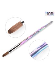 Kolinsky Sable Nail Brush Acrylic Nail Brush Nail Extension Tools Professional DIY Carving Nails Art Pen Tool Acrylic Powder