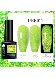 ur sugar 7.5ml neon luminous gel nail polish green fluorescent glow in the dark semi permanent soak off uv gel nail art varnish