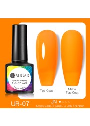 ur sugar 7.5ml neon luminous gel nail polish green fluorescent glow in the dark semi permanent soak off uv gel nail art varnish