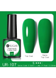 ur sugar 7.5ml neon luminous gel nail polish green fluorescent glow in the dark semi permanent soak off uv gel nail art varnish