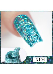 UR Sugar Fluorescent Reflective Gel Holographic Gel Nail Polish Shine Neon Glitter Semi Permanent Soak Off UV LED Nail Gel