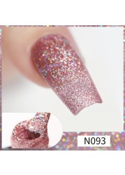 UR Sugar Fluorescent Reflective Gel Holographic Gel Nail Polish Shine Neon Glitter Semi Permanent Soak Off UV LED Nail Gel