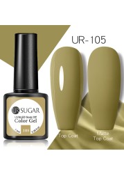 UR Sugar Fluorescent Reflective Gel Holographic Gel Nail Polish Shine Neon Glitter Semi Permanent Soak Off UV LED Nail Gel