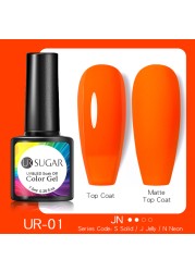 UR SUGAR Thermal Luminous UV Gel Nail Polish 2 in 1 Color Change Glow in the Dark Nail Art Design Varnish Soak Off Manicure