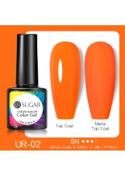 UR SUGAR Thermal Luminous UV Gel Nail Polish 2 in 1 Color Change Glow in the Dark Nail Art Design Varnish Soak Off Manicure